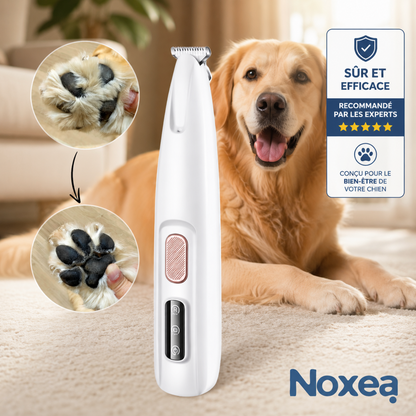 Tondeuse Noxea - Soin des pattes sans douleur en quelques secondes